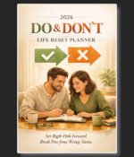 2026 Life Reset Planner: DO & DON’T Guide to Build Better Habits, Focus & Success