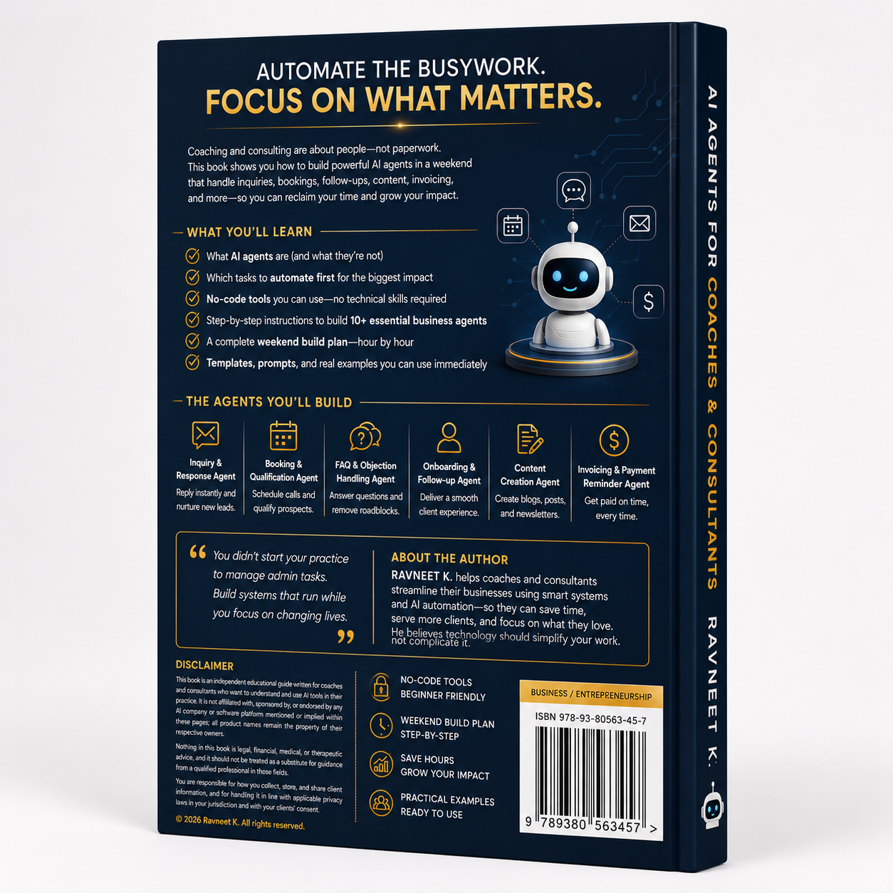 AI Agents for Coaches & Consultants eBook | Build Your Digital Assistant in a Weekend + FREE Bonuses - Image 2