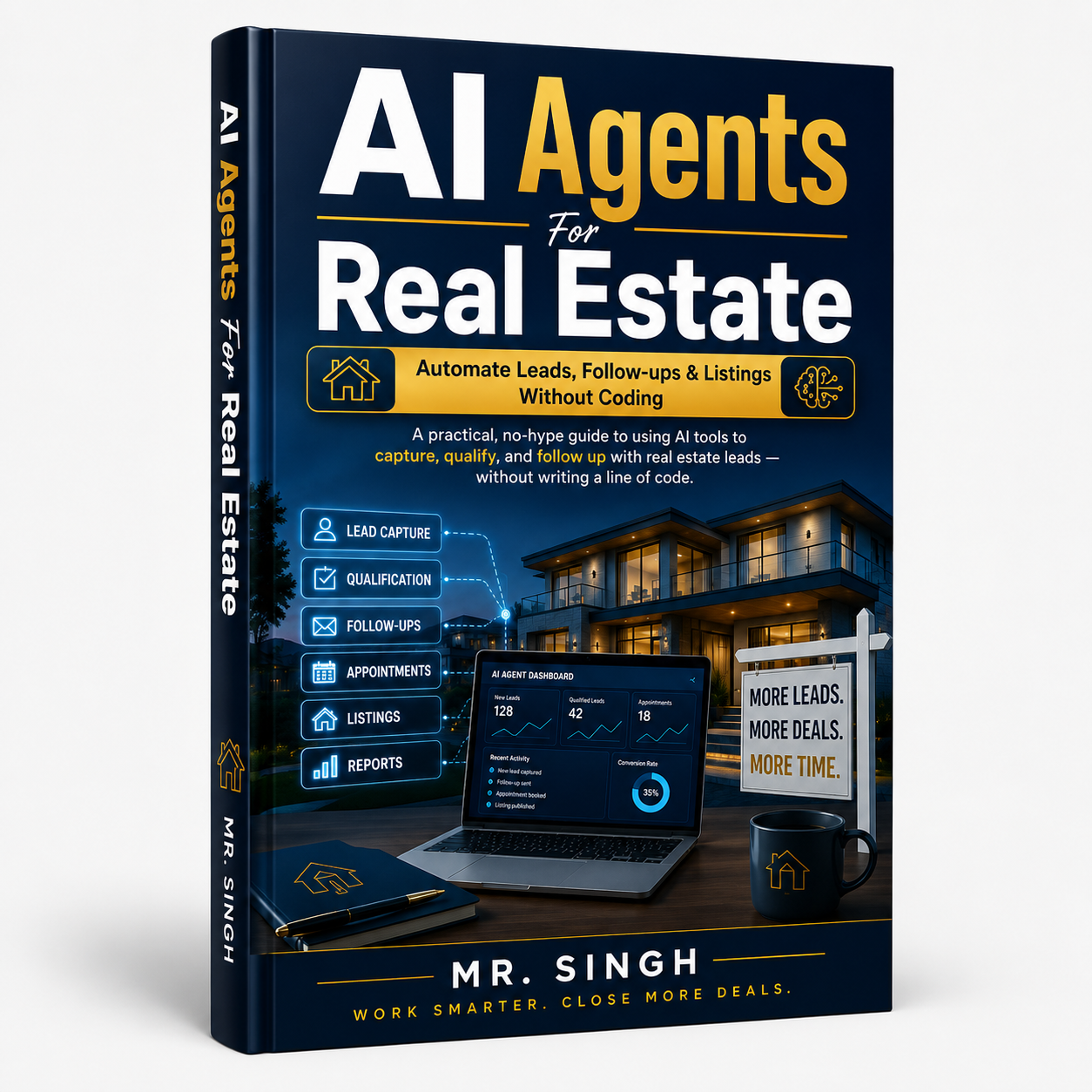 AI Agents for Real Estate Agents | No-Code AI Guide + Bonuses