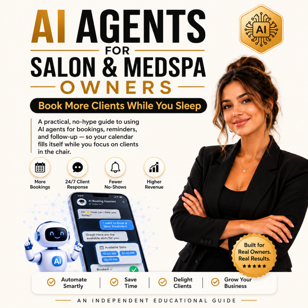 AI agents for salon and medspa booking