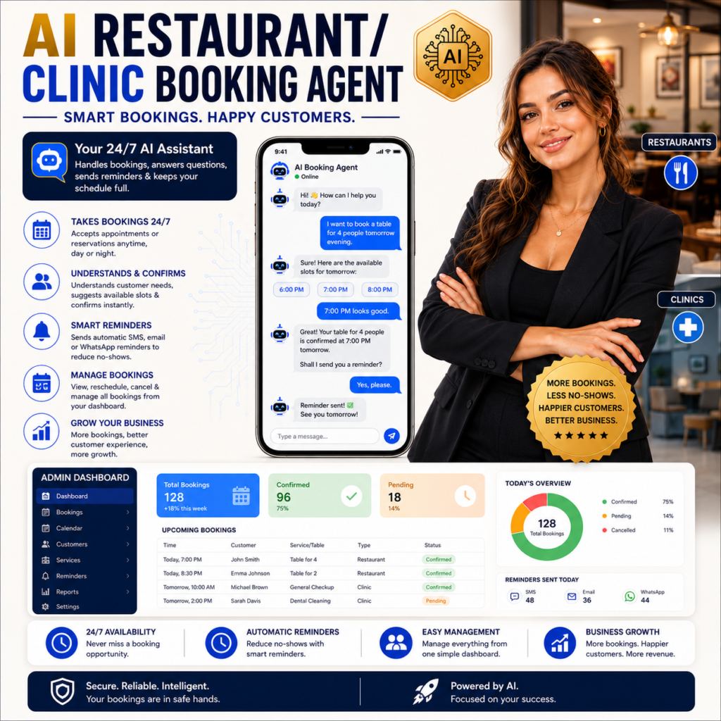 AI Agents for Restaurants, Hotels, and Mobility