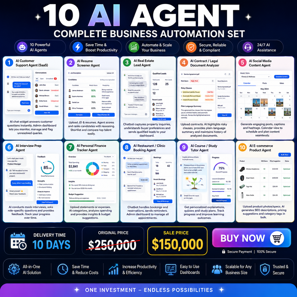 10 AI Agents That Can Automate Your Business